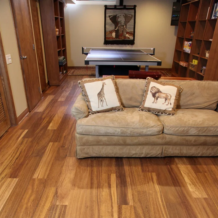 
Latin Species Lacquered Oiled Engineered Wood Graphic Design Flooring Jatoba Cumaru Tigerwood IPE Indoor 15mm More Than 5 Years 