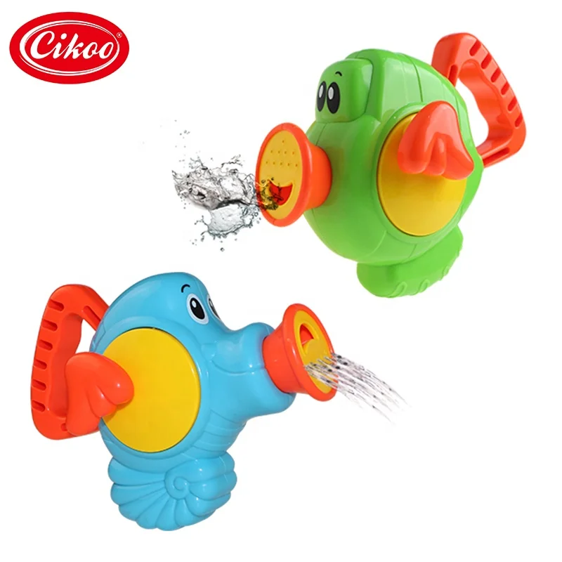 
shower gift spray fish/horse baby bath bathtub toys for kids plastic hot new 2019 children 