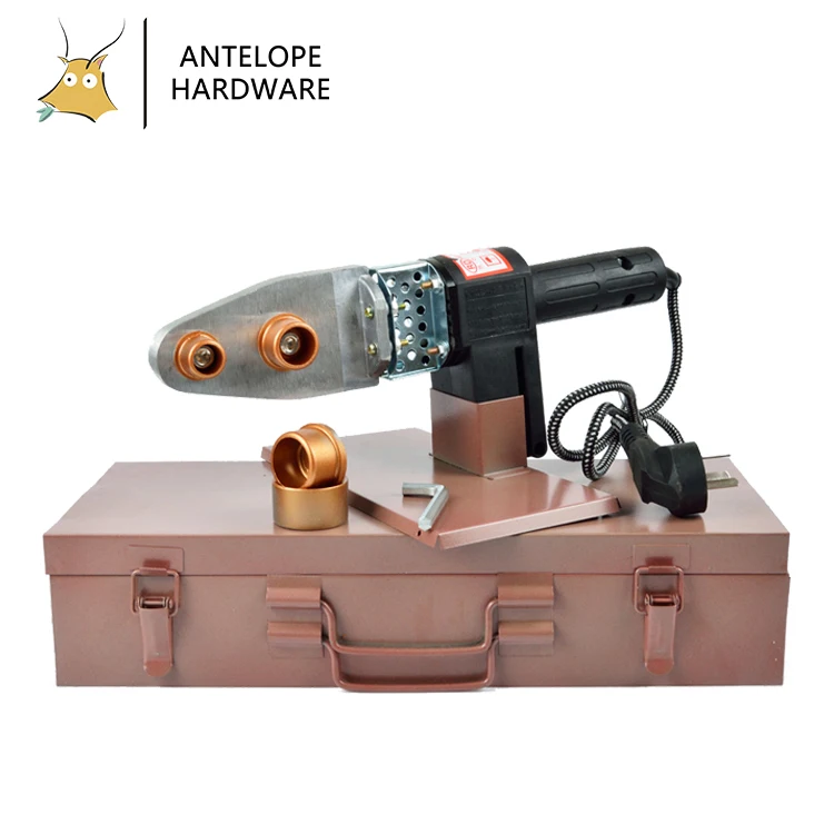 20-32 20-63 75-110 Low Price Temperature Adjustable and Steady Heat Attaching PVC PE PPR PLASTIC Pipe Welding Machine