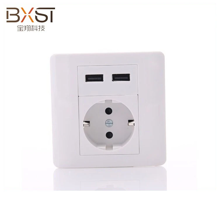 CE, ROHS Китай Поставщик Высокое качество Новый дизайн настенный выключатель и розетка, зарядка переключатель с USB-разъемом