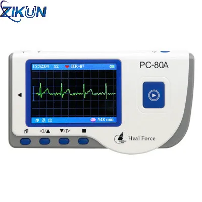
3 channel Portable Electrocardiogram monitor ECG machine 