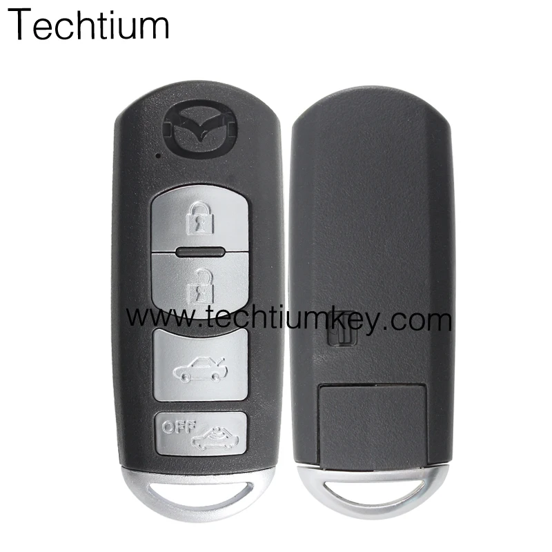 Remote Control Car Key Shell Case Cover for Mazda 3 6 2014 2015 2016 2017 2018