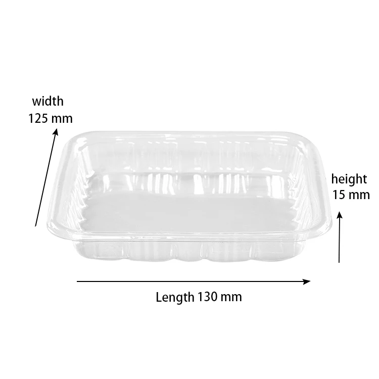 Блистерная упаковка пластиковый поднос для печенья cpet упаковочные лотки для кондитерских ракушек