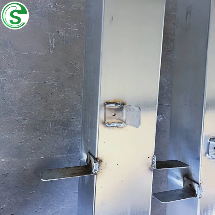 Hot popular factory cheap steel colorbond sheet fence