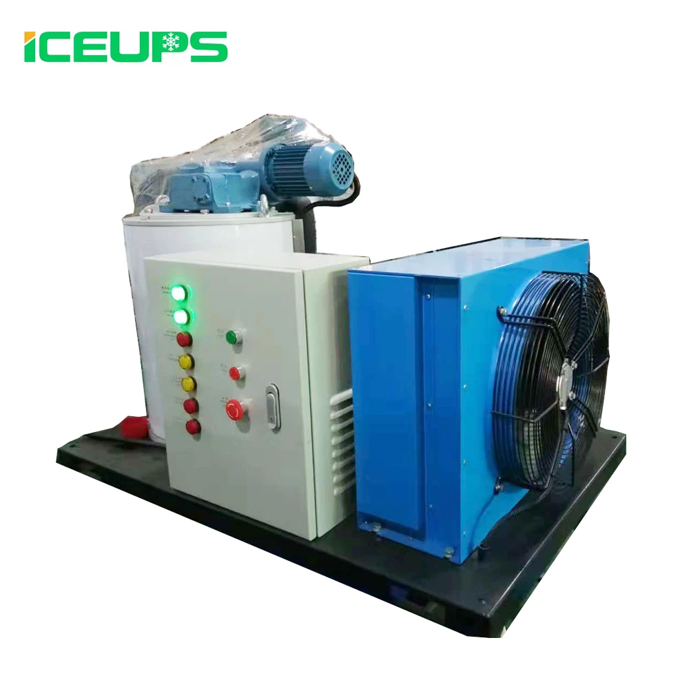 Commercial flake ice making machine KNS-1T ice maker for sale