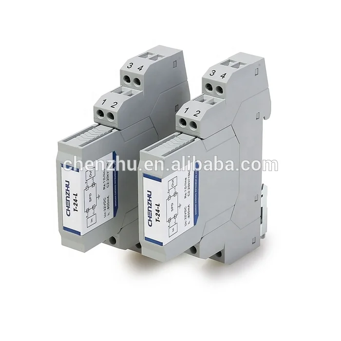 
T-24-L4 SPD for Signal 24V; 4 wires; In=10k surge protective device hot-pluggable grounded through DIN rail SHANGHAI CHENZHU 
