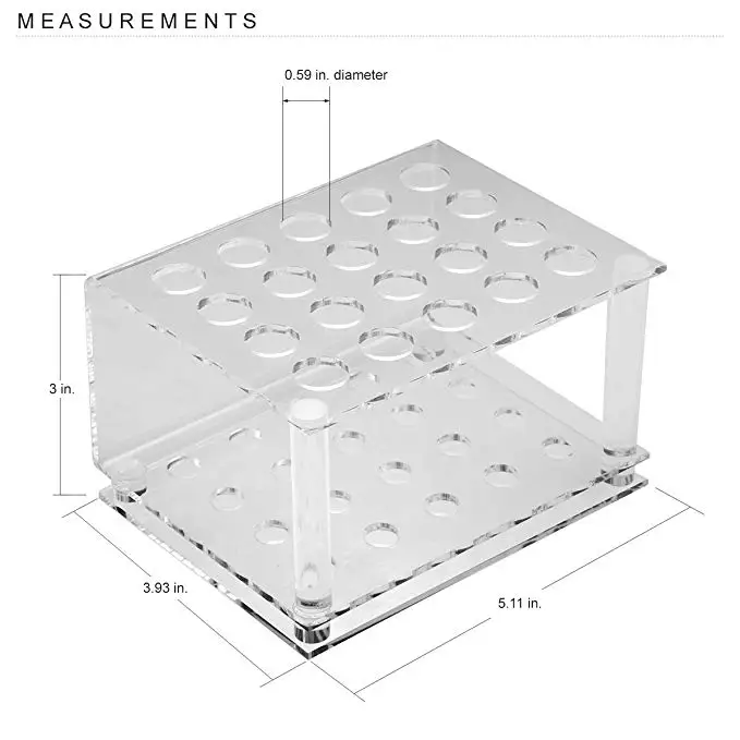 Display Holder Clear Acrylic Ballpoint Pen Shelf