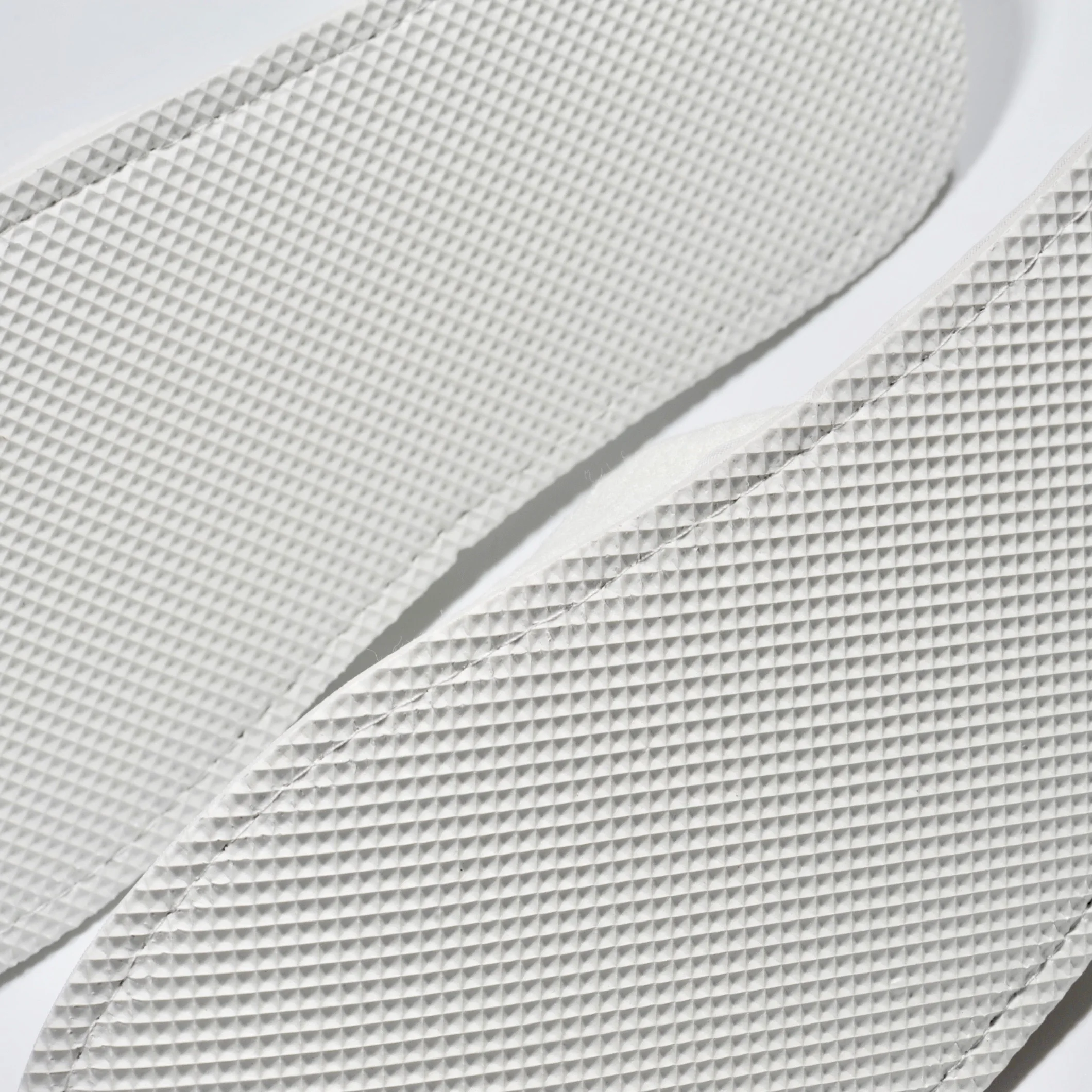 
five star white hotel slippers for four season with poly velvet terry waffle material 