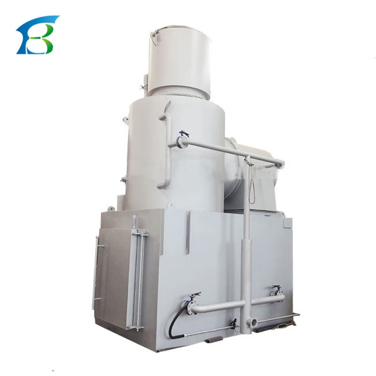 Полностью герметичен пиролиза технологии газификации сжигания мусора печь для отходов