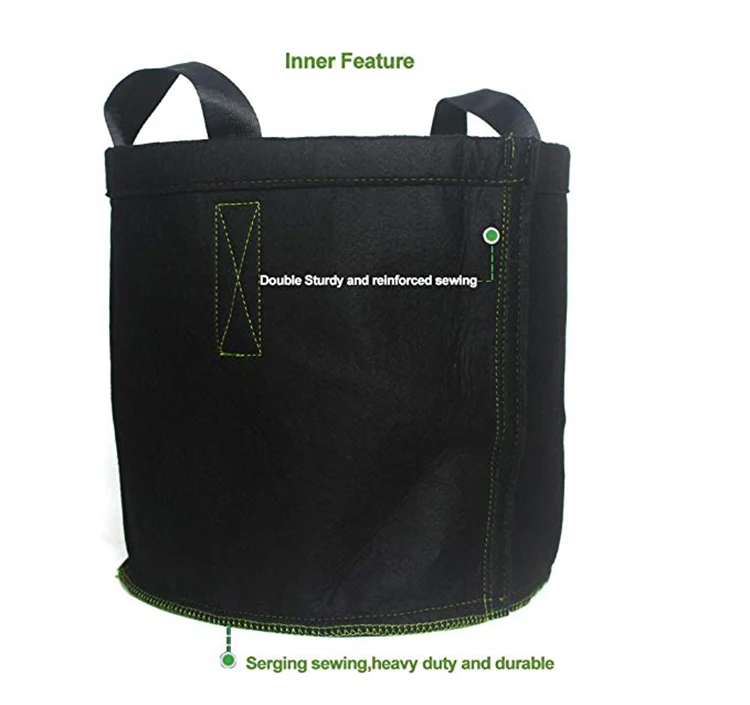 Custom Extra Large Fabric Raised Planting Bed for Herb Flower Vegetable Plants size L 100 gallon