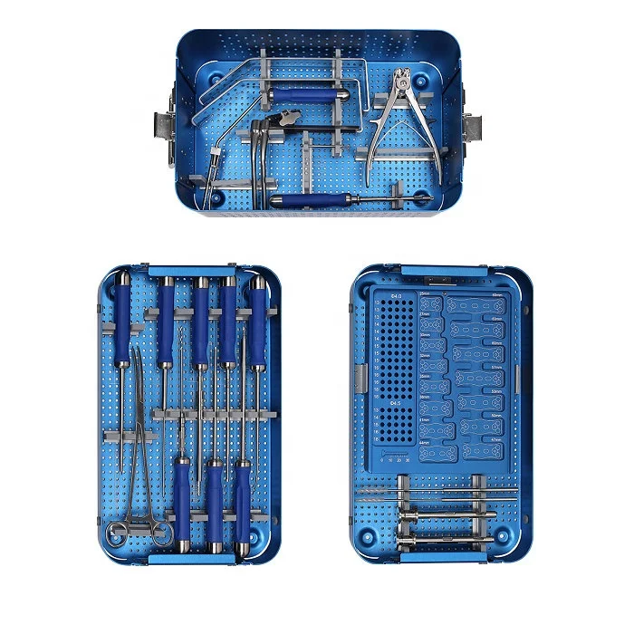 High Quality  Anterior Cevical Plate System Instrument Set for Spine Surgery Orthopedic Surgical Instruments