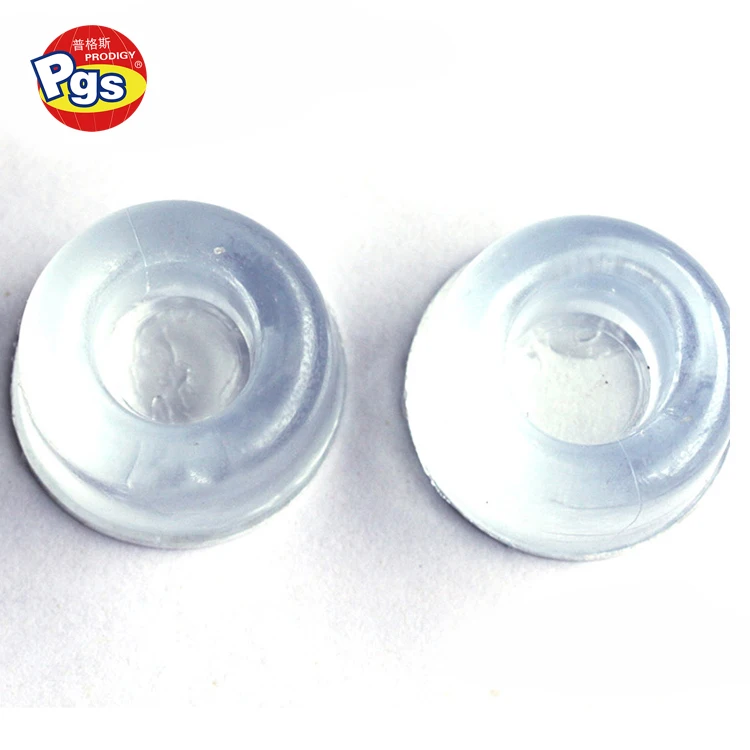 Transparent adhesive wall door stopper anti slam bumper