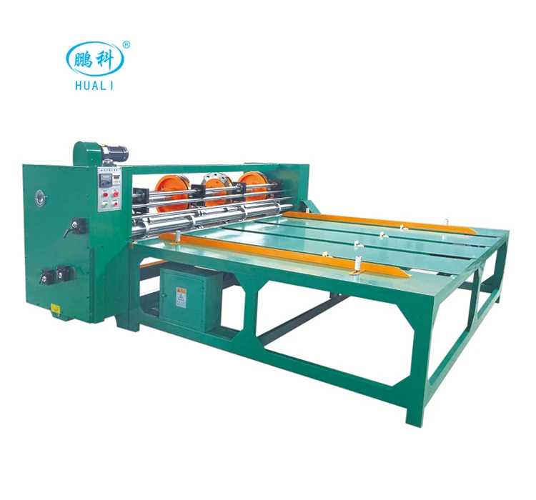 Коробки Круглый угол резки, гофрированный картон роторная машина slotter