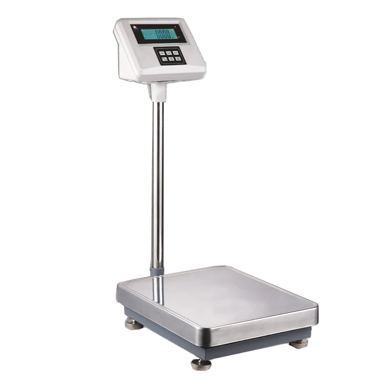 100kg 150kg 200kg Industrial Top Loading Bench Digital Weight Scale with Label Printer