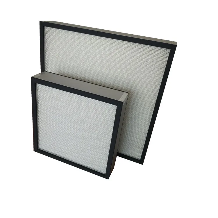 panel hepa mini pleated hepa air filter for laminar flow hood workbench