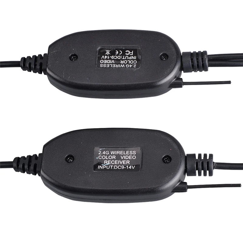 Wireless video signal transmitting kit for car camera monitor