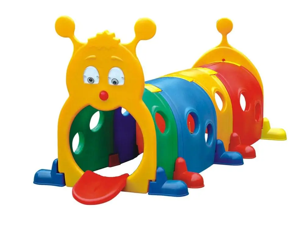 high quality security caterpillars crawling tunnel for infant toddler