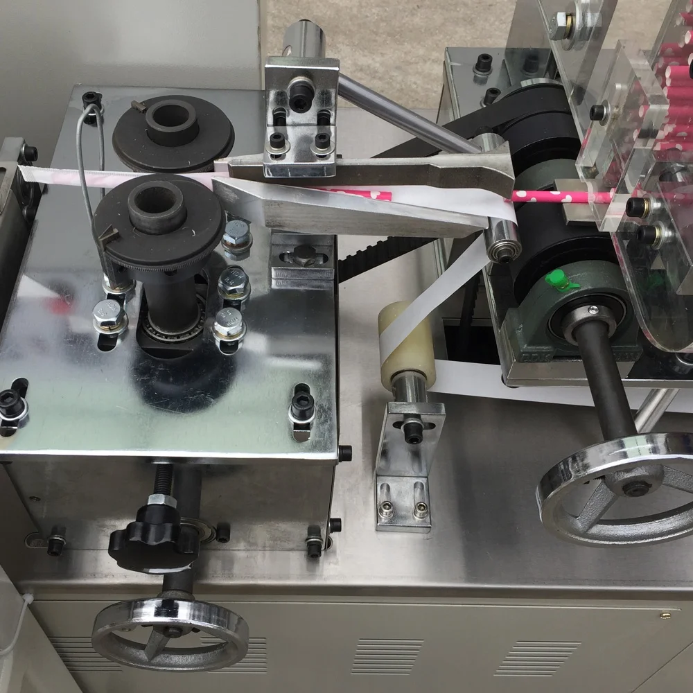 High quality individual drinking straw packing machine