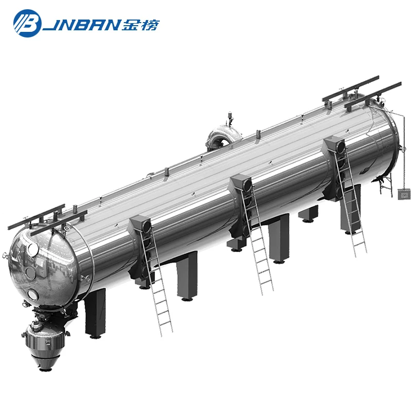 Vacuum spray dryer for malt extract