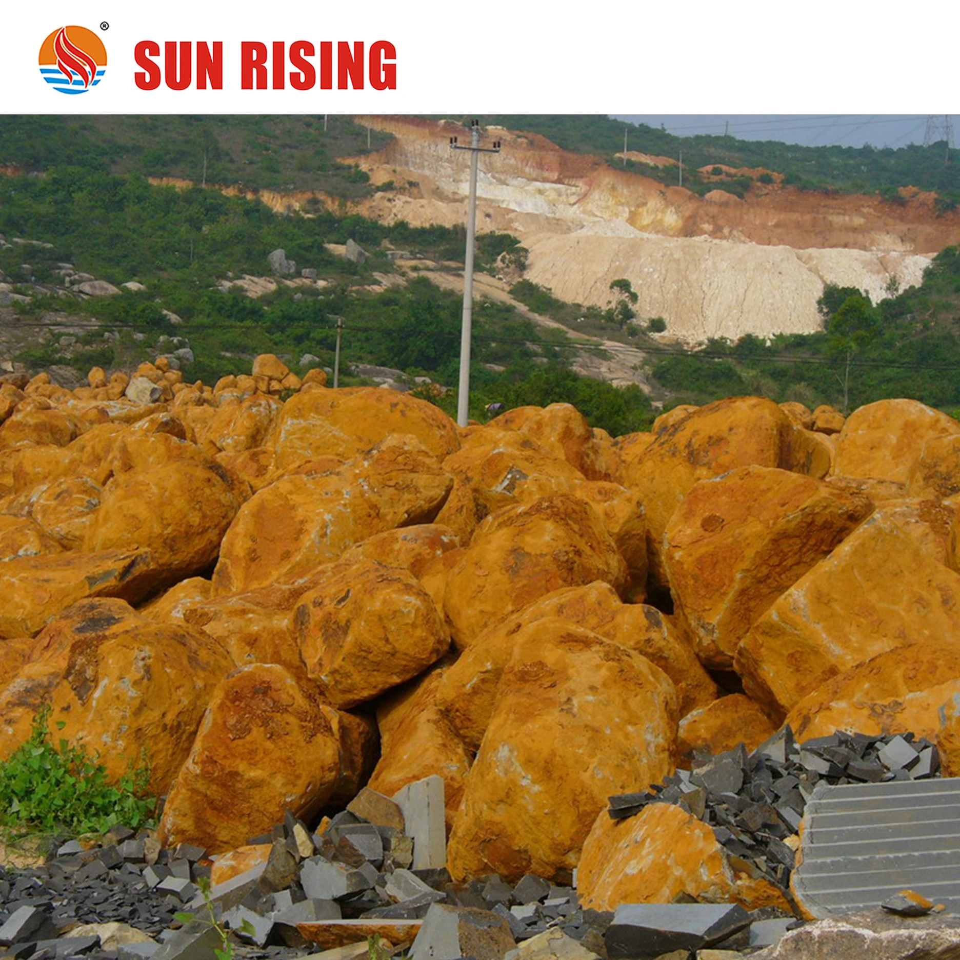 Basalt Stone Raw Blocks(Own Quarry+CE)