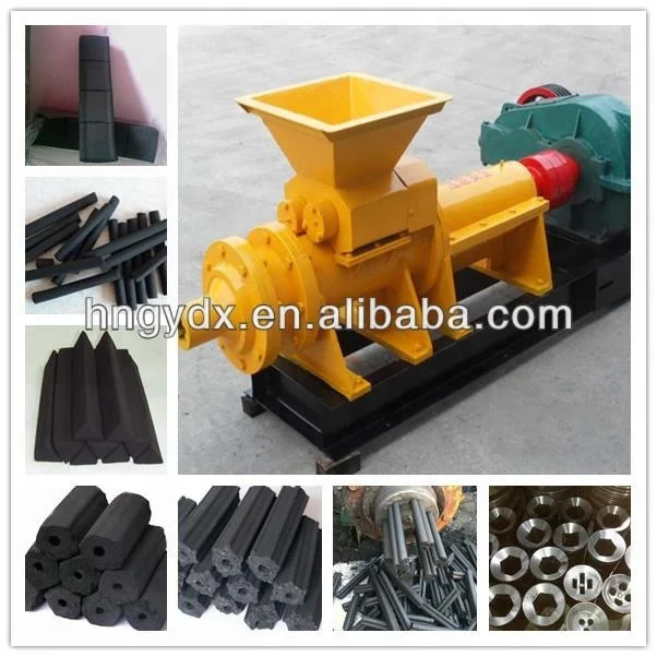 Industrial fine coal briquette charcoal making machine price