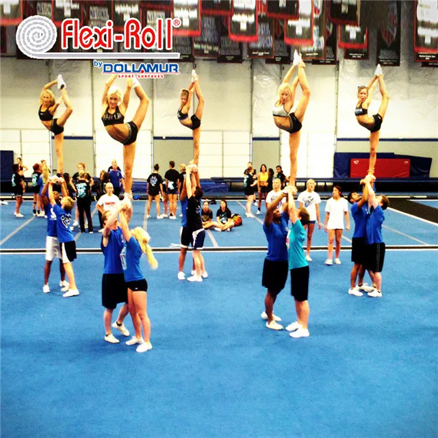 Dollamur Flexiroll rhythmic gymnastics  mat carpet cheerleading mat