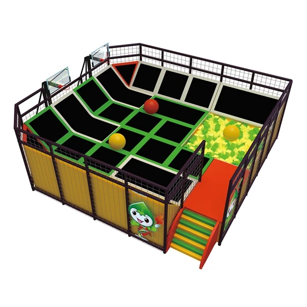 Европейский стандарт, уличный пружинный батут для прыжков, маленькая игровая площадка