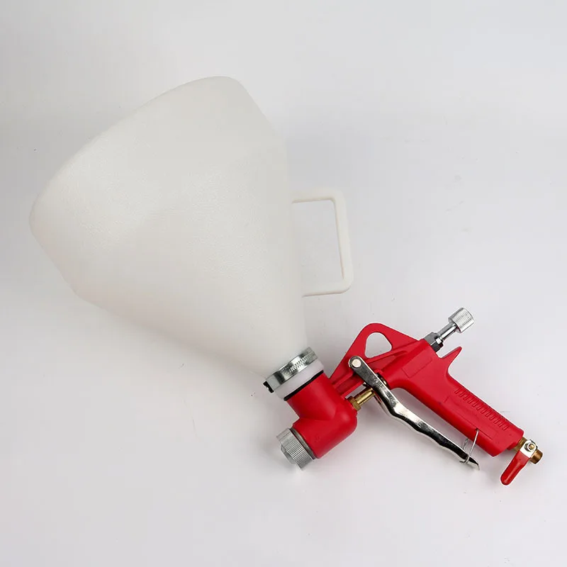 Пистолет-распылитель HVLP пневматический с пластиковой воздушной текстурой пистолет для покраски цементного шпатлевки