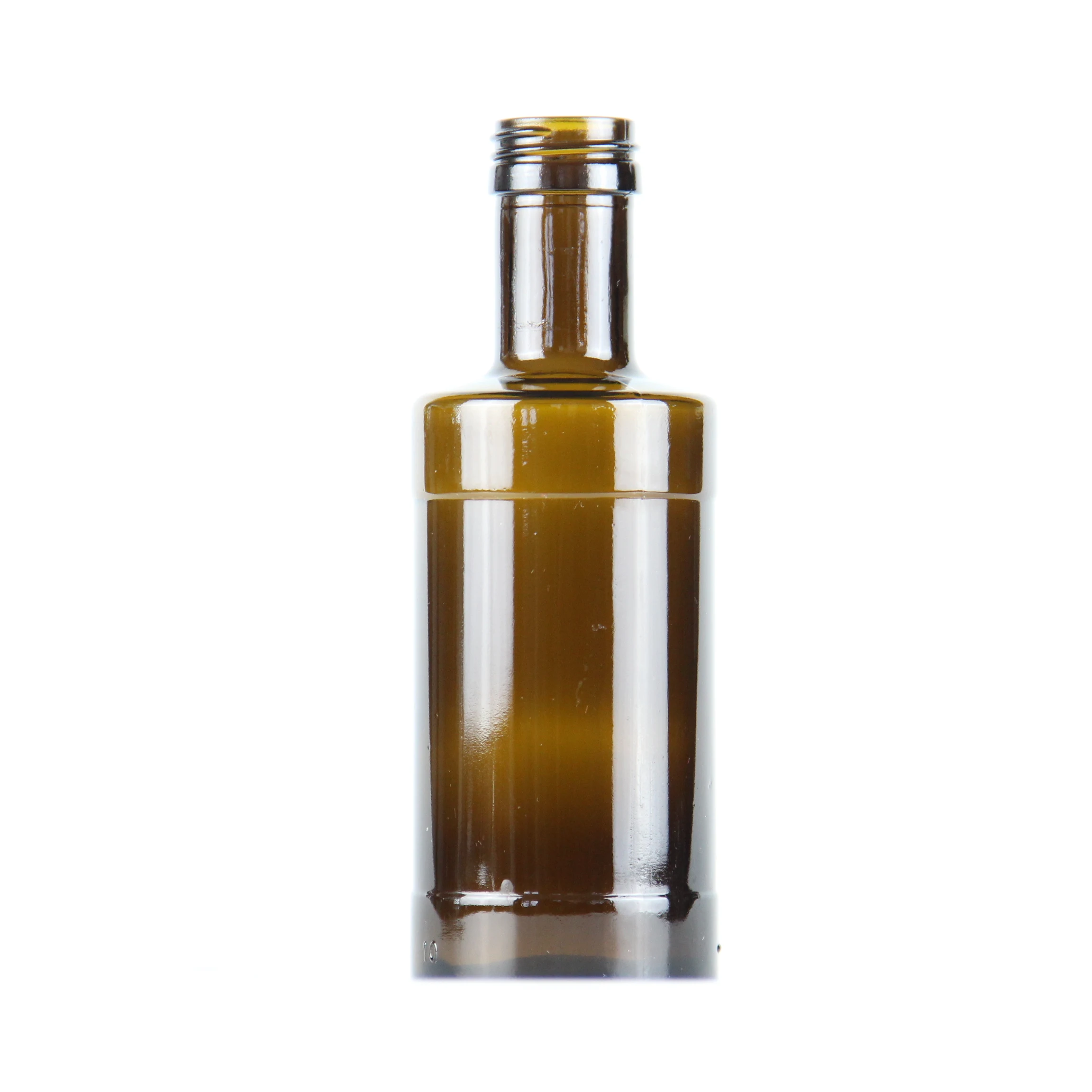 500ml high quality crown cap finish square shape olive glass bottle