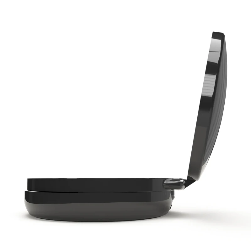 Hot selling New Small Round Foldable Makeup Mirror with LED Light for Christmas promotion gifts stock goods