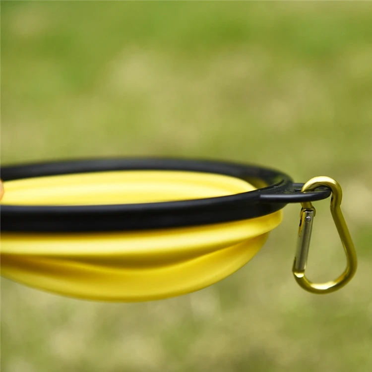 
Collapsible Pet Cat Dog Food Feeding Water Bowl Expandable Cup Dish Foldable Portable Travel Dog Bowl 