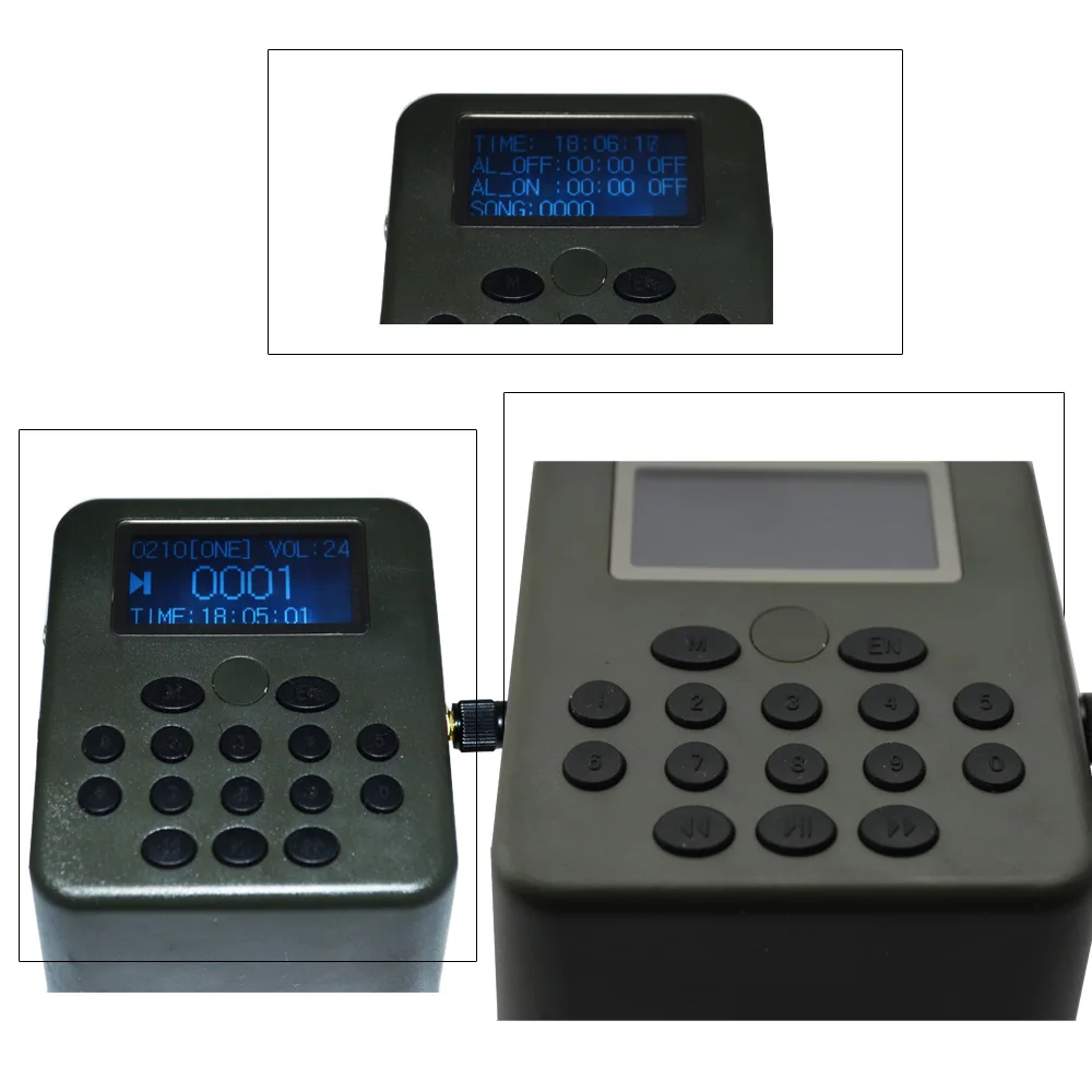 Hot Selling 50W Hunting Mp3 Bird Caller With Remeber Timer