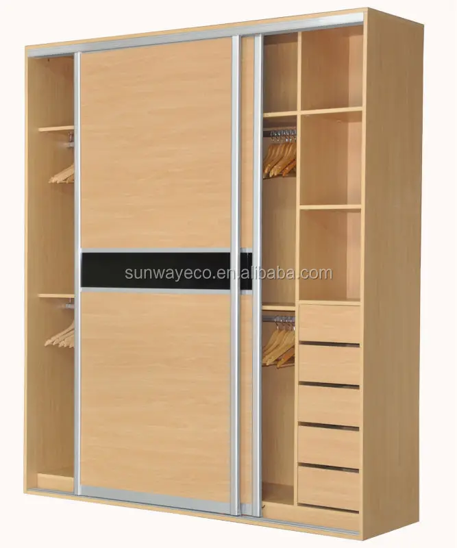 white colored pvc sliding closet door for home