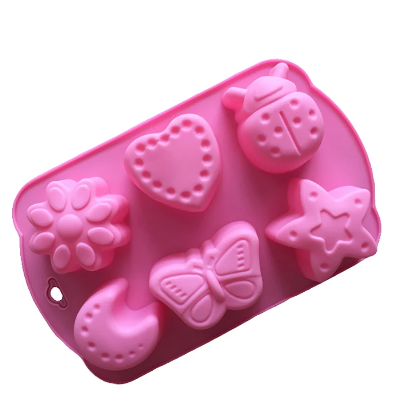 Hot sale exquisit 3d Eco-friendly DIY Clay Tool molds non-toxic doll insect shanpe 3d silicon molds Big 3d silicon molds