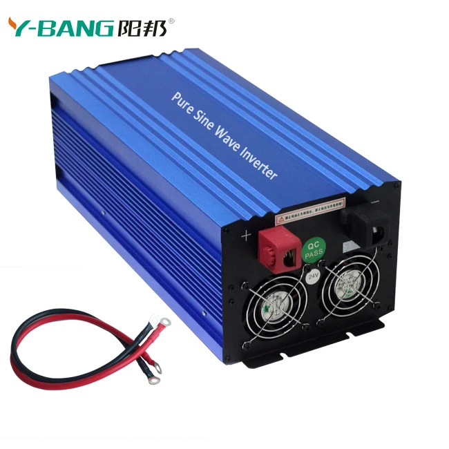 New Item DC to AC Blue Case  US Socket Pure Sine Power Inverter 4000W 5000W