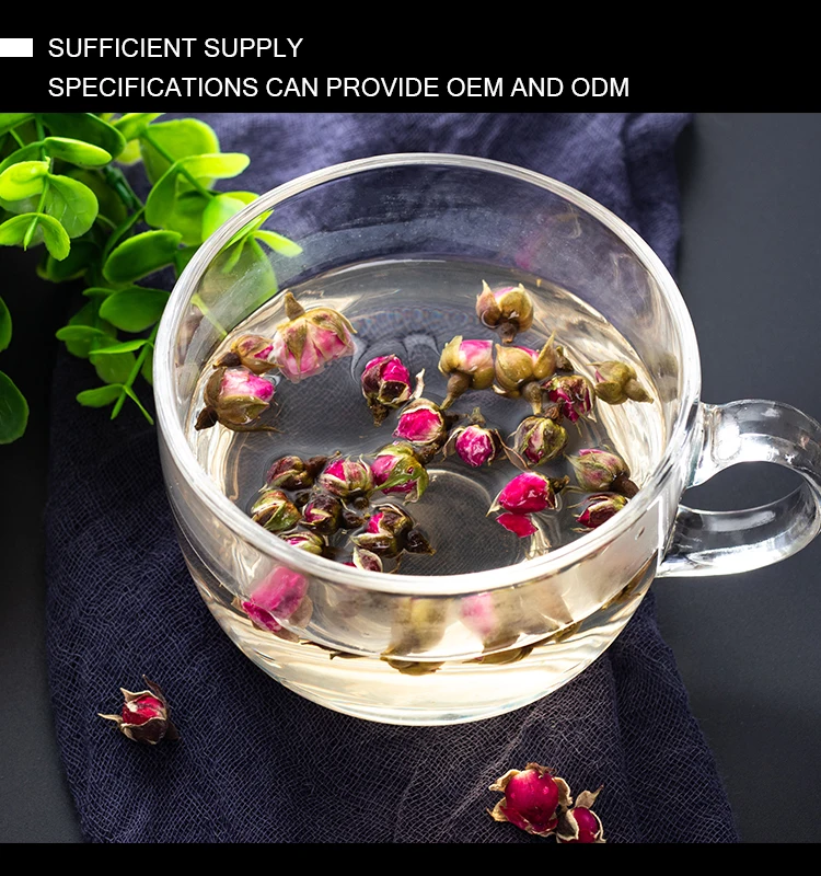 Herbal Tea Dried Golden Rose Flower Tea Rose Buds Tea