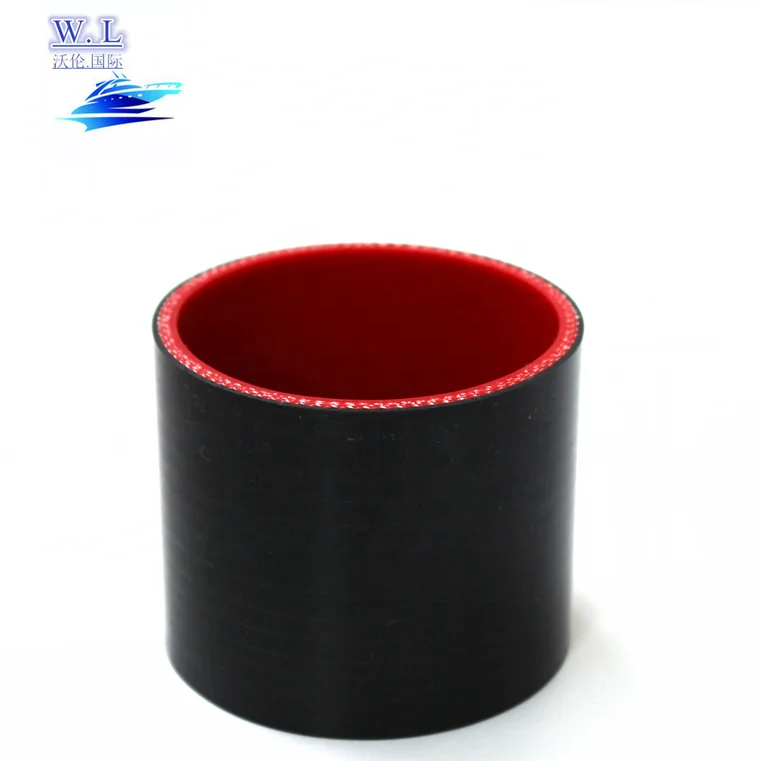 2021 Discount price straight silicone hose pipe 57mm radiator silicone pipe from wolun