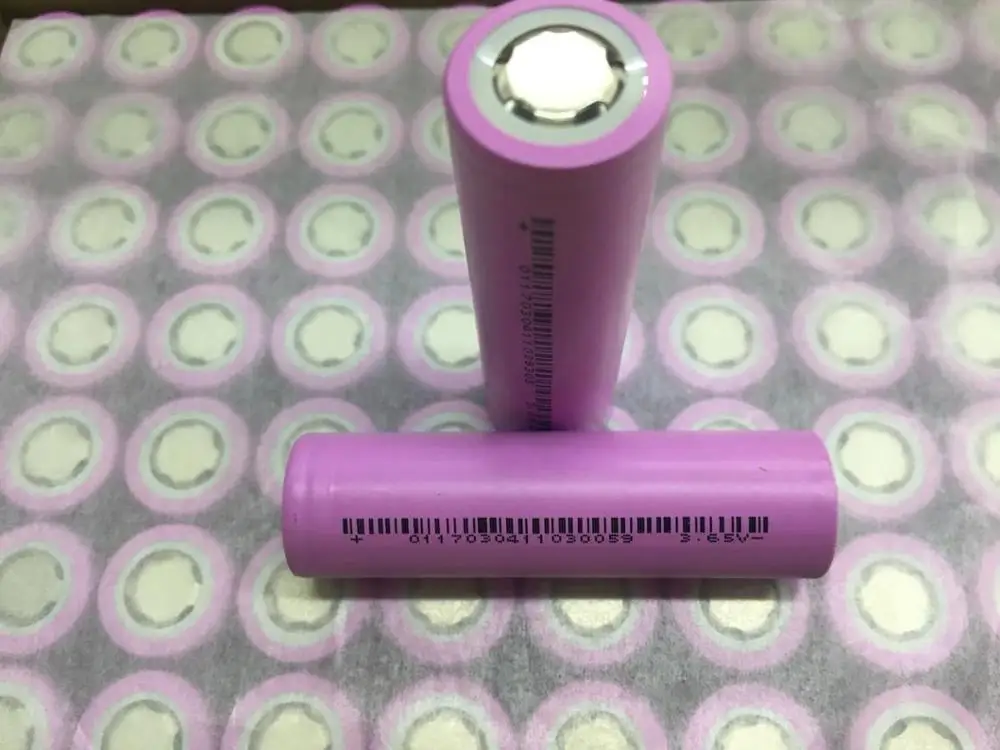 
Car Use INR18650 26EA 2600mAh 3C 1500 Cycles 3.6V EV 18650 Lithium Battery 