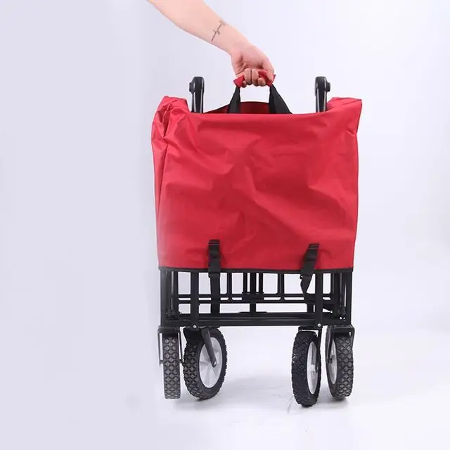 wholesale multi-function folding Outdoor Beach Wagon Cart