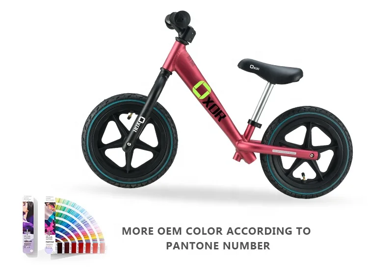 Factory Direct Supply No Pedal 12 inch Kids Bike Children Balance Bike