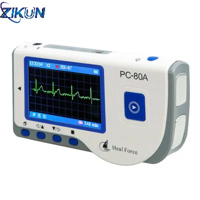 
3 channel Portable Electrocardiogram monitor ECG machine 
