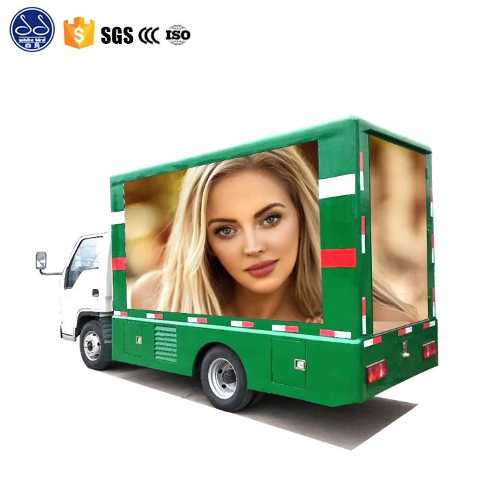 FOTON 4*2 80hp LED Display Screen Mobile Publicity Van Truck