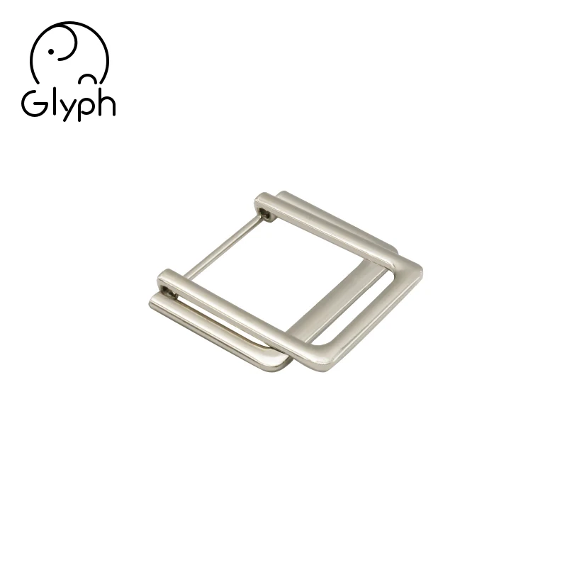 Wholesale belt accessories metal zinc alloy handbag double d ring buckle for strap