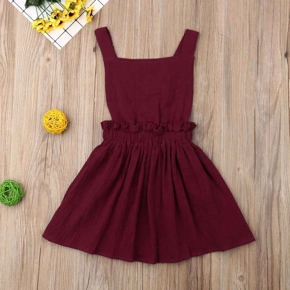 
wholesale baby grid dress lace ruffle off shoulder baby girl dress clothes sleeveless hotsale dress 