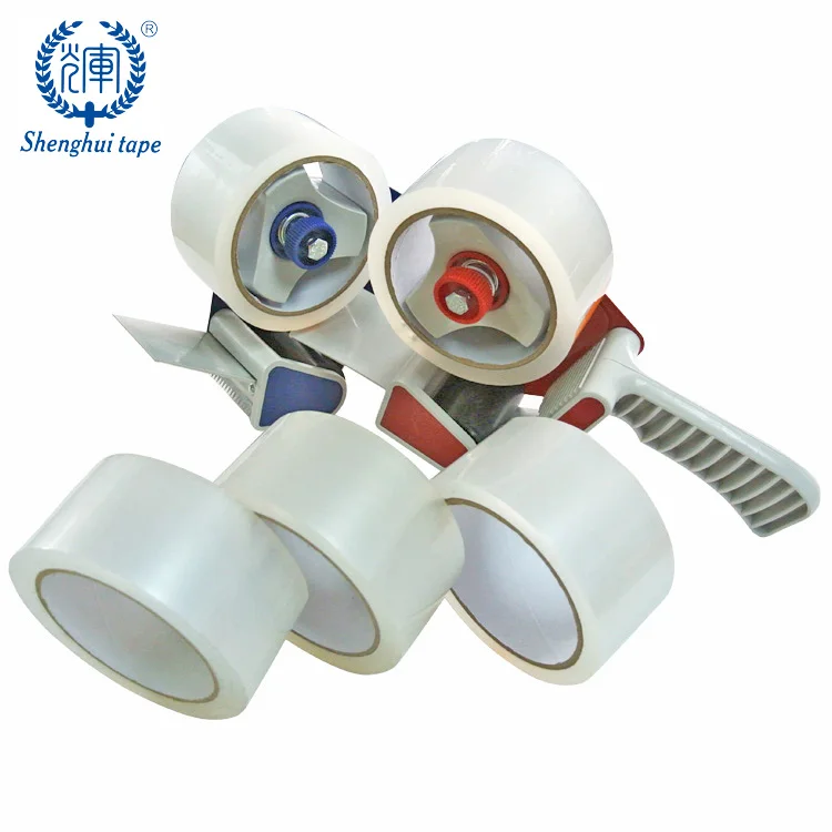 Glue Bopp Film Packaging Tape 40mic X 48mm X 40m Waterproof Adhesive Tape Clear Free Sample Acrylic Offer Printing Single Sided