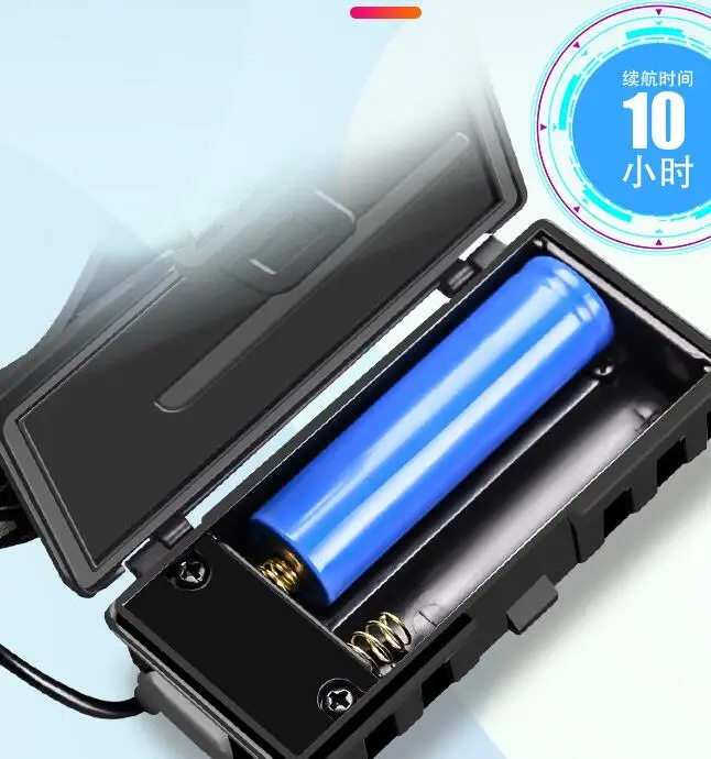 Вращающаяся на 360 градусов фара яркость 1000 люмен многофункциональная USB перезаряжаемая светодиодная фара COB с красным светом