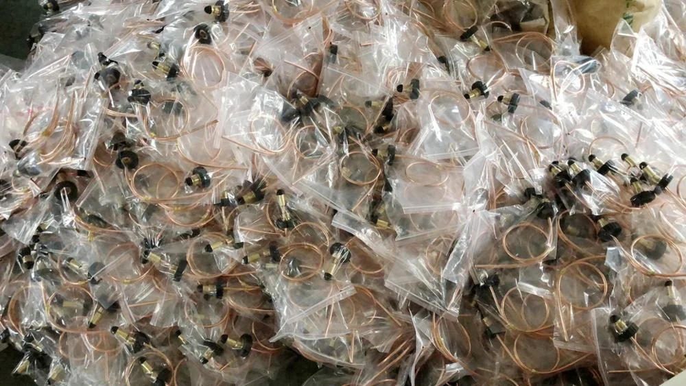 Copper Capillary gas Tube Cylinder Connector gas fitting