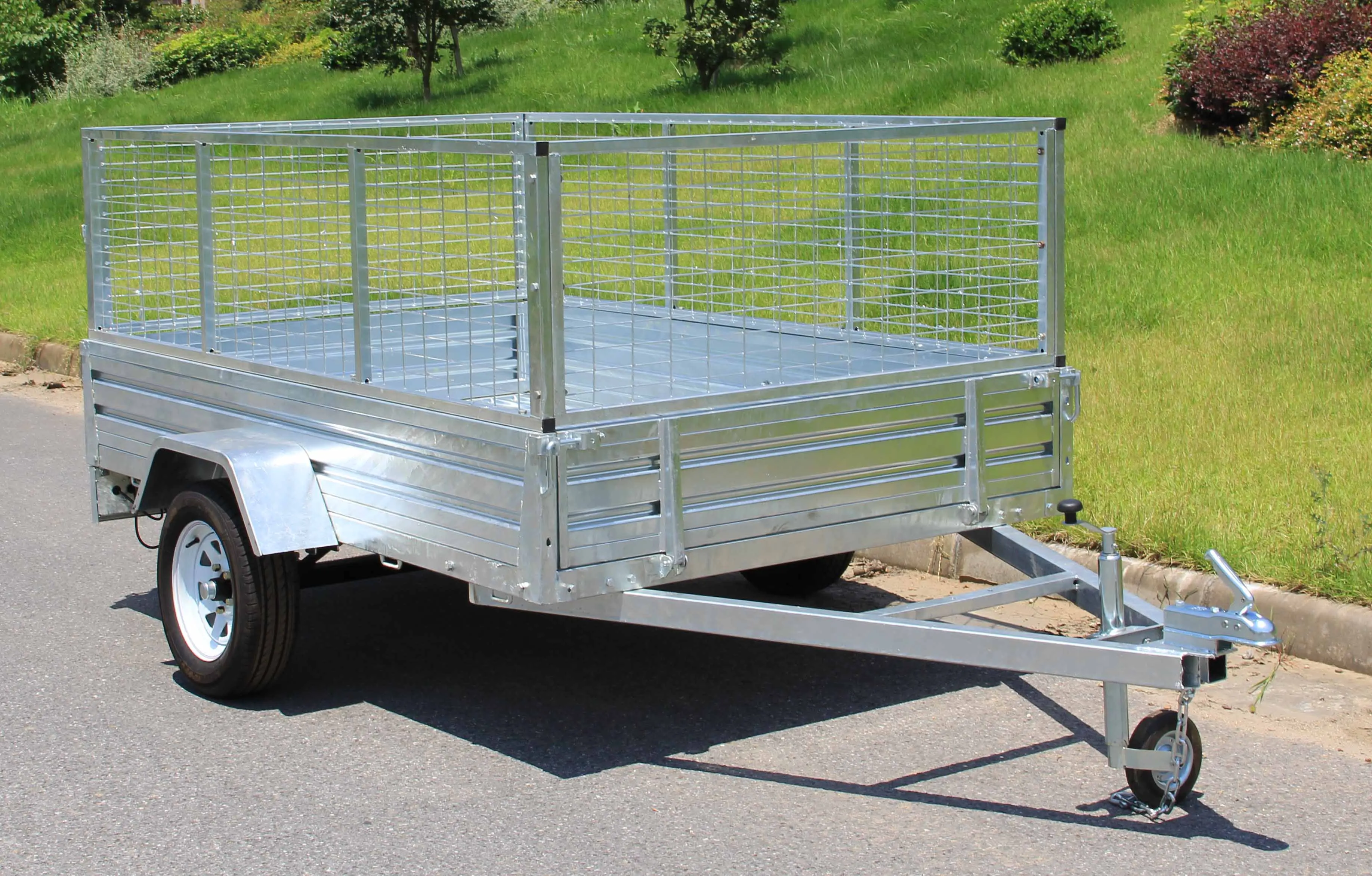 7x5 8x5 10x5 оцинкованная коробка/автомобиль/внедорожник/сельскохозяйственный прицеп