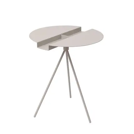 Fashion contemporary steel round bed sofa side table coffee table decor nordic ornaments for living room