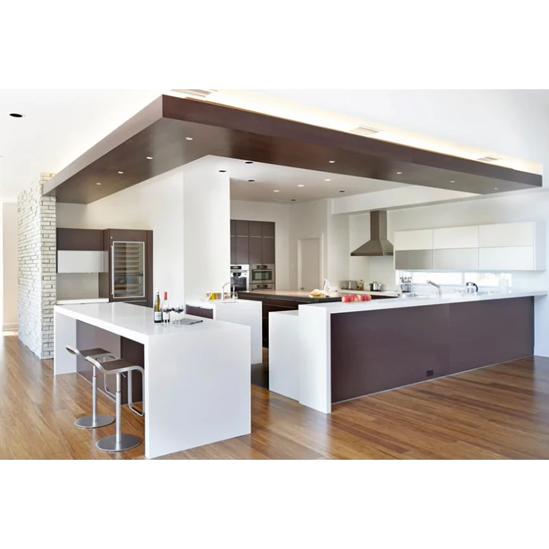 Домашняя кухня дизайн вишня/красный дуб/Ashtree/палисандр шкафы деревянные используется для кухонных шкафов Craigslist